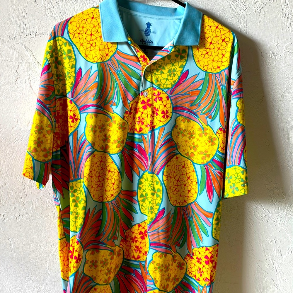 Chubbies golf performance polo